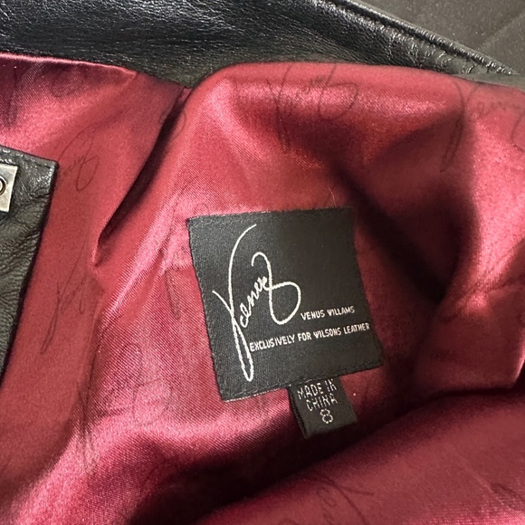 New Venus Williams 100% genuine Leather Pants exclusively for Wilson’s Leather 8 - Picture 10 of 14